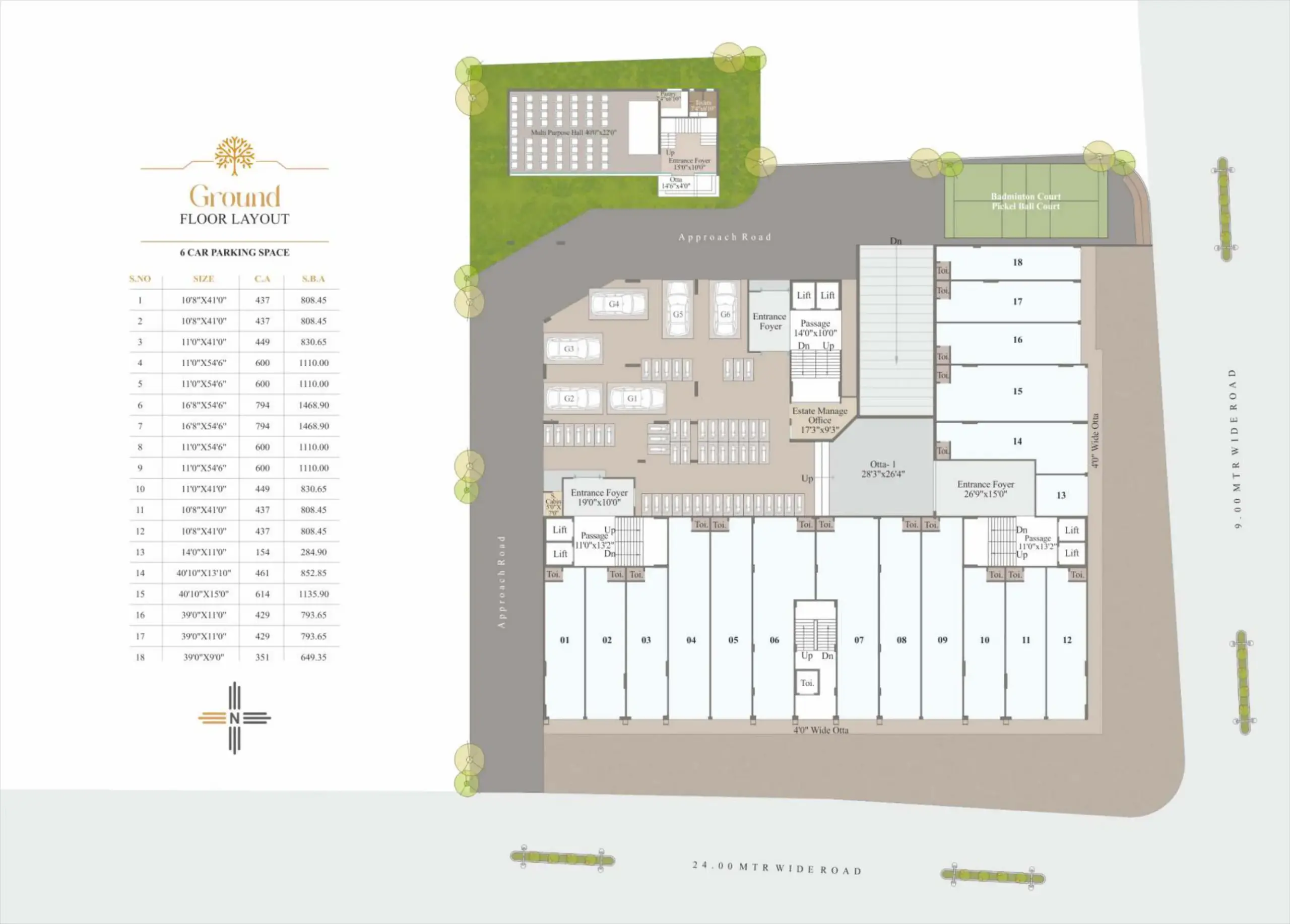 Auro Sharnam Ground Floor